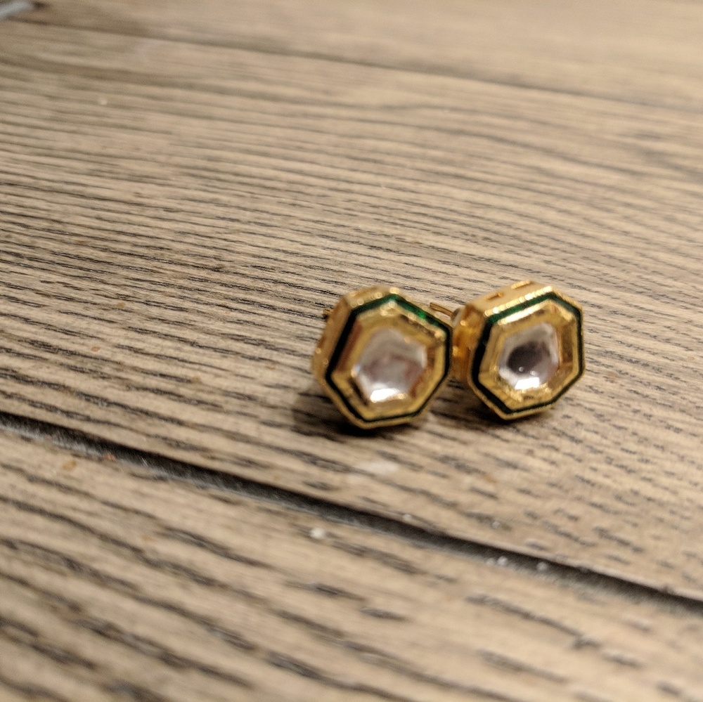 Kundan earrings